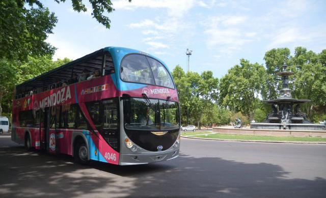 mendoza city tour bus